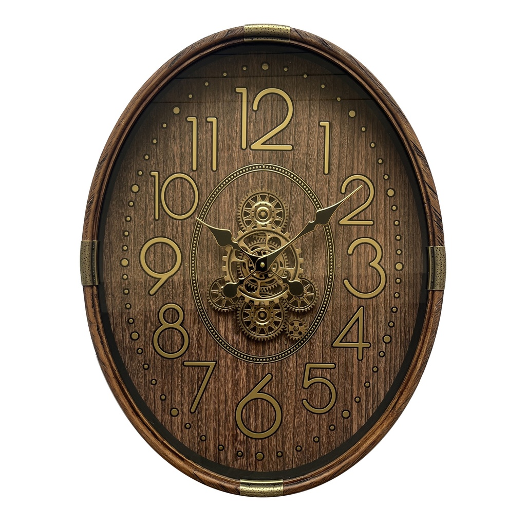 OVAL GEAR CLOCK