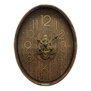 OVAL GEAR CLOCK