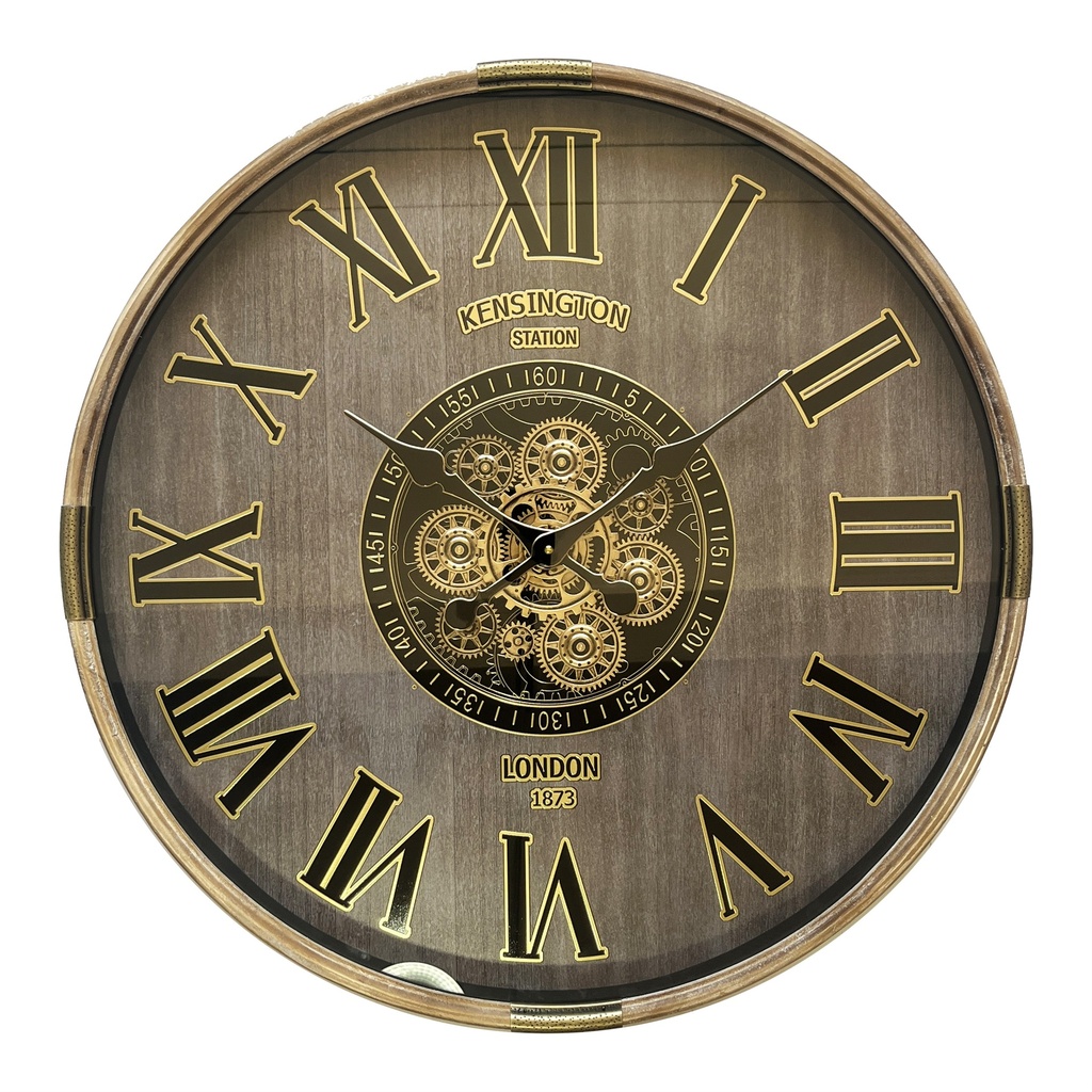 ROUND GEAR CLOCK