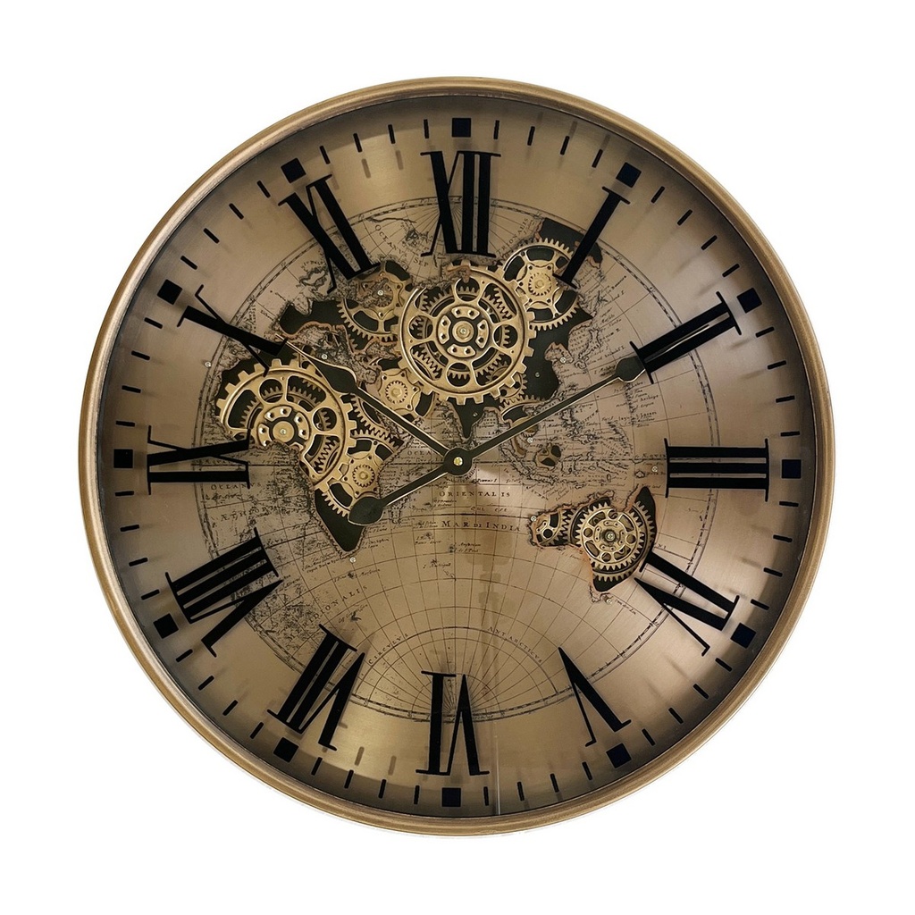 ROUND GEAR CLOCK