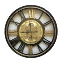 ROUND GEAR CLOCK