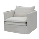 COURTENAY ARMCHAIR - SALT & PEPPER