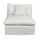 CARLTON CHAISE SUITE - CENTRE / CLOUD