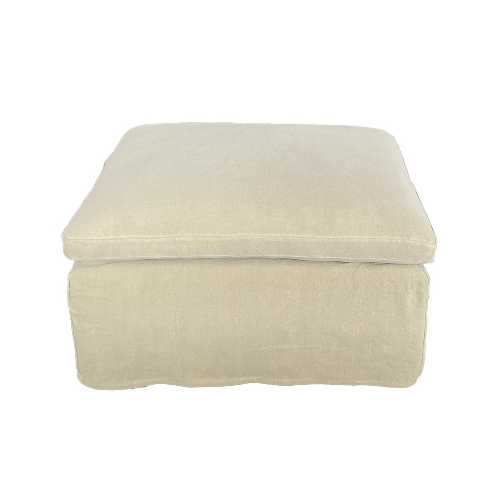 CARLTON CHAISE SUITE - OTTOMAN / HEMP