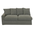 LUCCA LEFT 2 SEATER - OLIVE