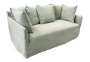 ROXY 2 SEATER SOFA - OLIVE