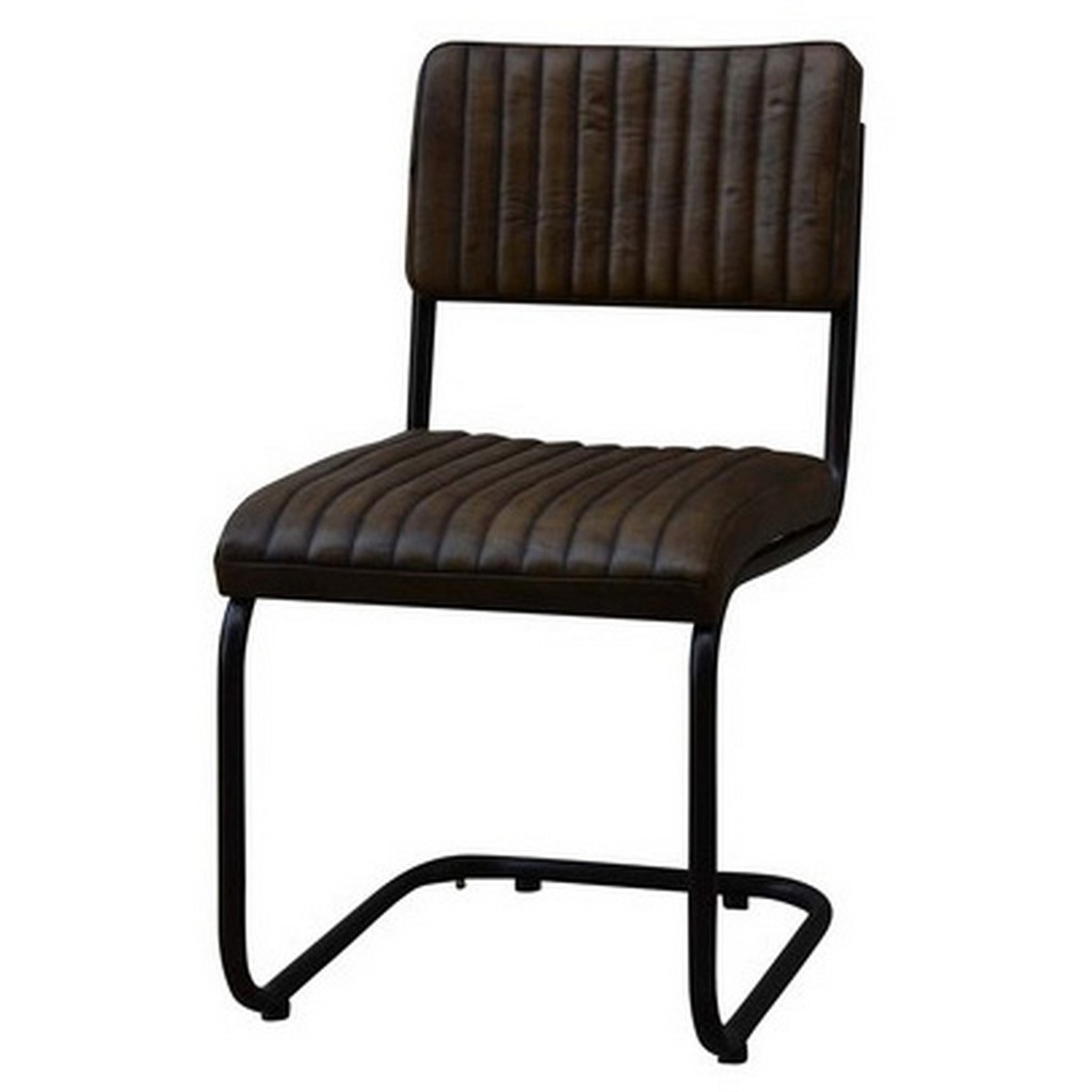 LEATHER DINING CHAIR