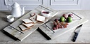 WOODEN PLATTER SET/2