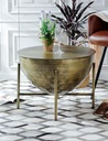 BRASS COFFEE TABLE