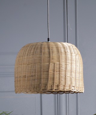 RATTAN HANGING LIGHT