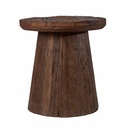 RECLAIMED TEAK SIDE TABLE