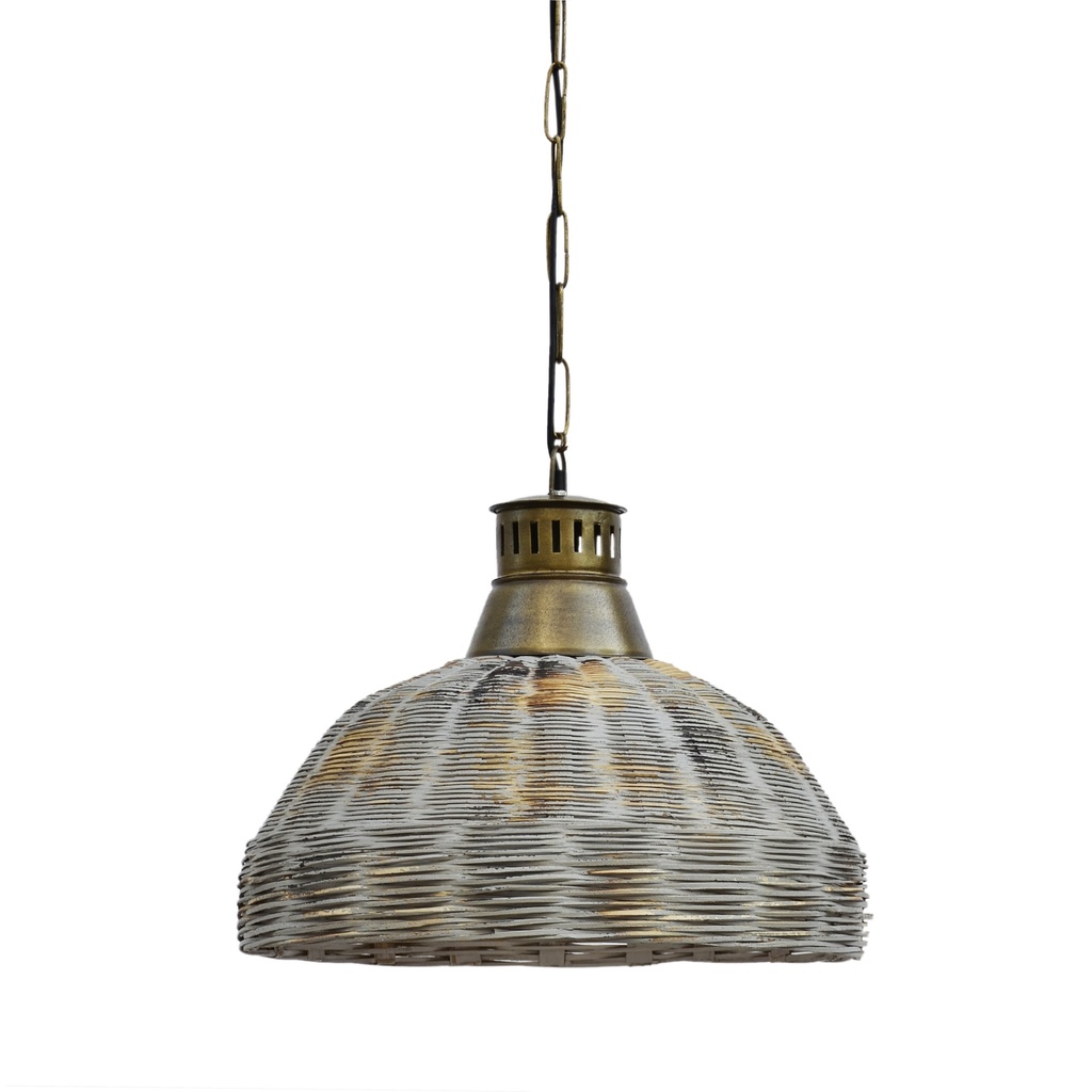 BAMBOO HANGING PENDANT - GREY