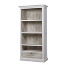 ANTIQUE WHITE BOOKCASE - MANGO
