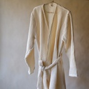 AKIIKO - PIQUE WAFFLE WRAP BATHROBE