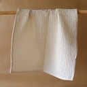 AKIIKO - NATURAL WAFFLE BATH TOWEL