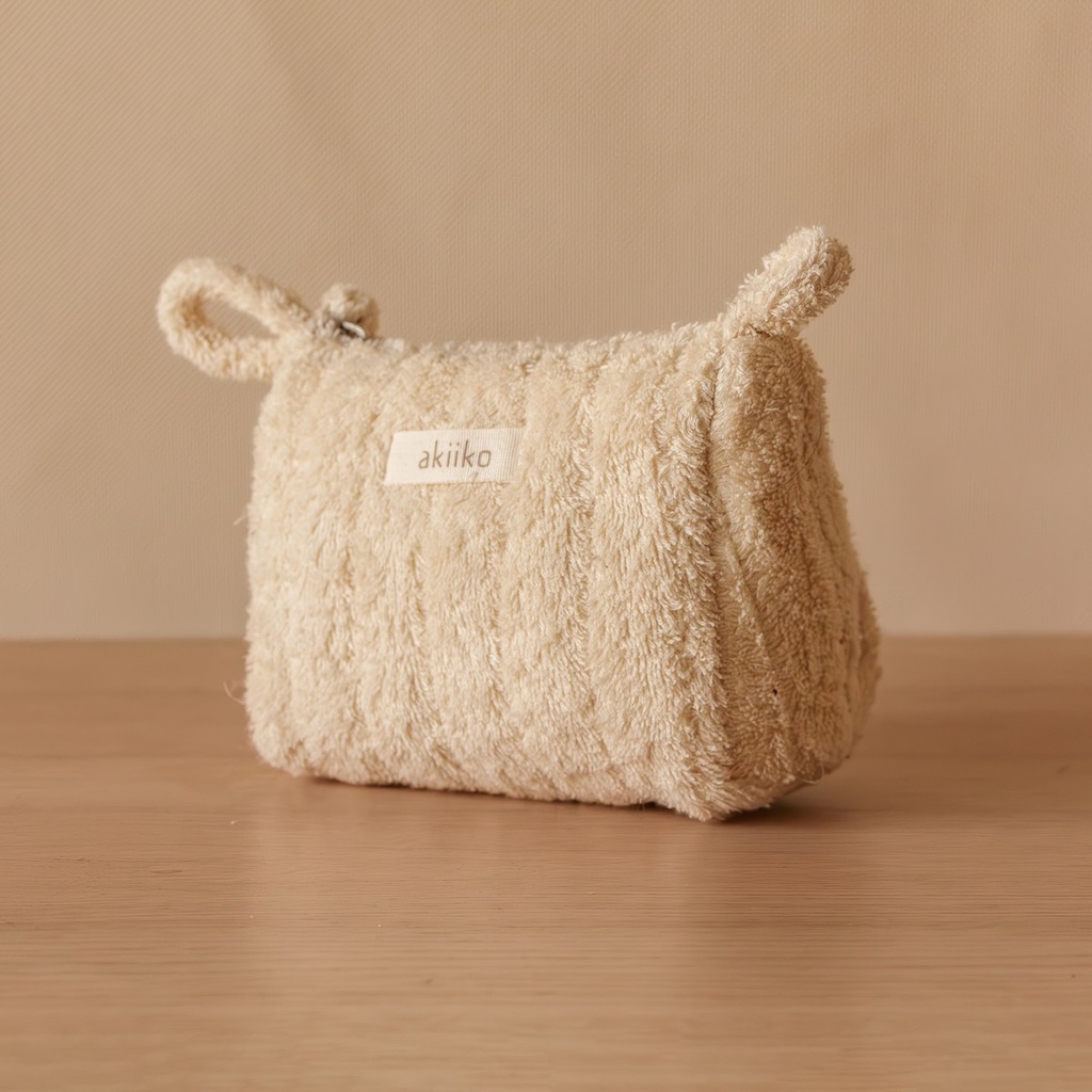 AKIIKO - TERRY TRIANGLE POUCH - SMALL