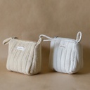 AKIIKO - FYRA TRIANGLE POUCH - BUTTER - SMALL