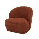 CHICAGO ACCENT CHAIR - RUST