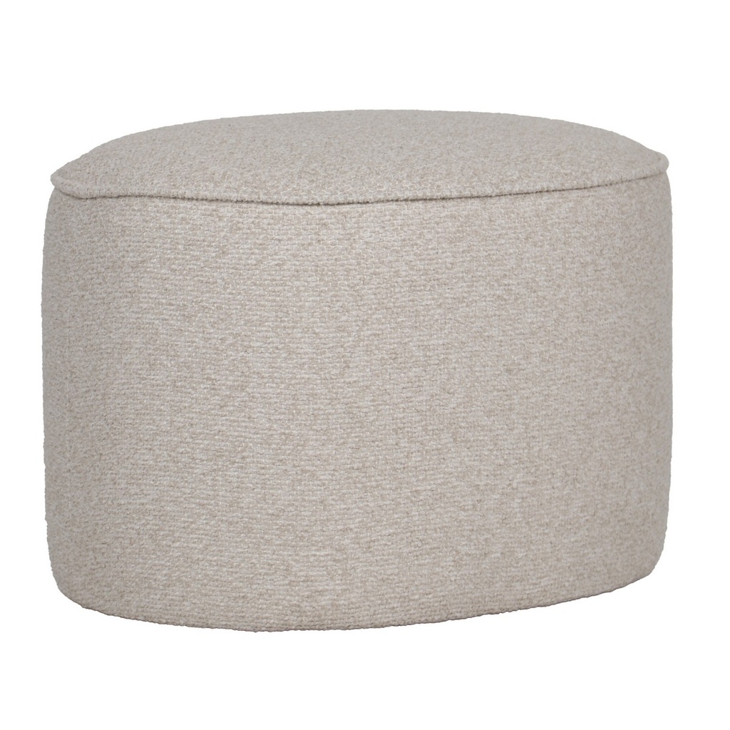 CHICAGO OTTOMAN  - EGGSHELL