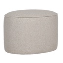 CHICAGO OTTOMAN  - EGGSHELL