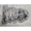 KAIKOURA LONG WOOL SINGLE NZ SHEEPSKIN - GREY