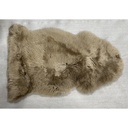 KAIKOURA LONG WOOL SINGLE NZ SHEEPSKIN - TAUPE