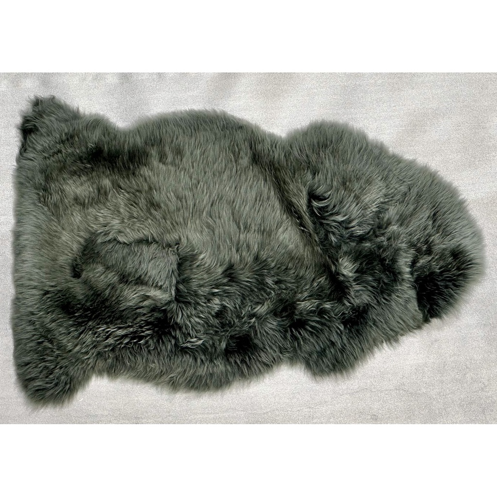 KAIKOURA LONG WOOL SINGLE NZ SHEEPSKIN - THYME