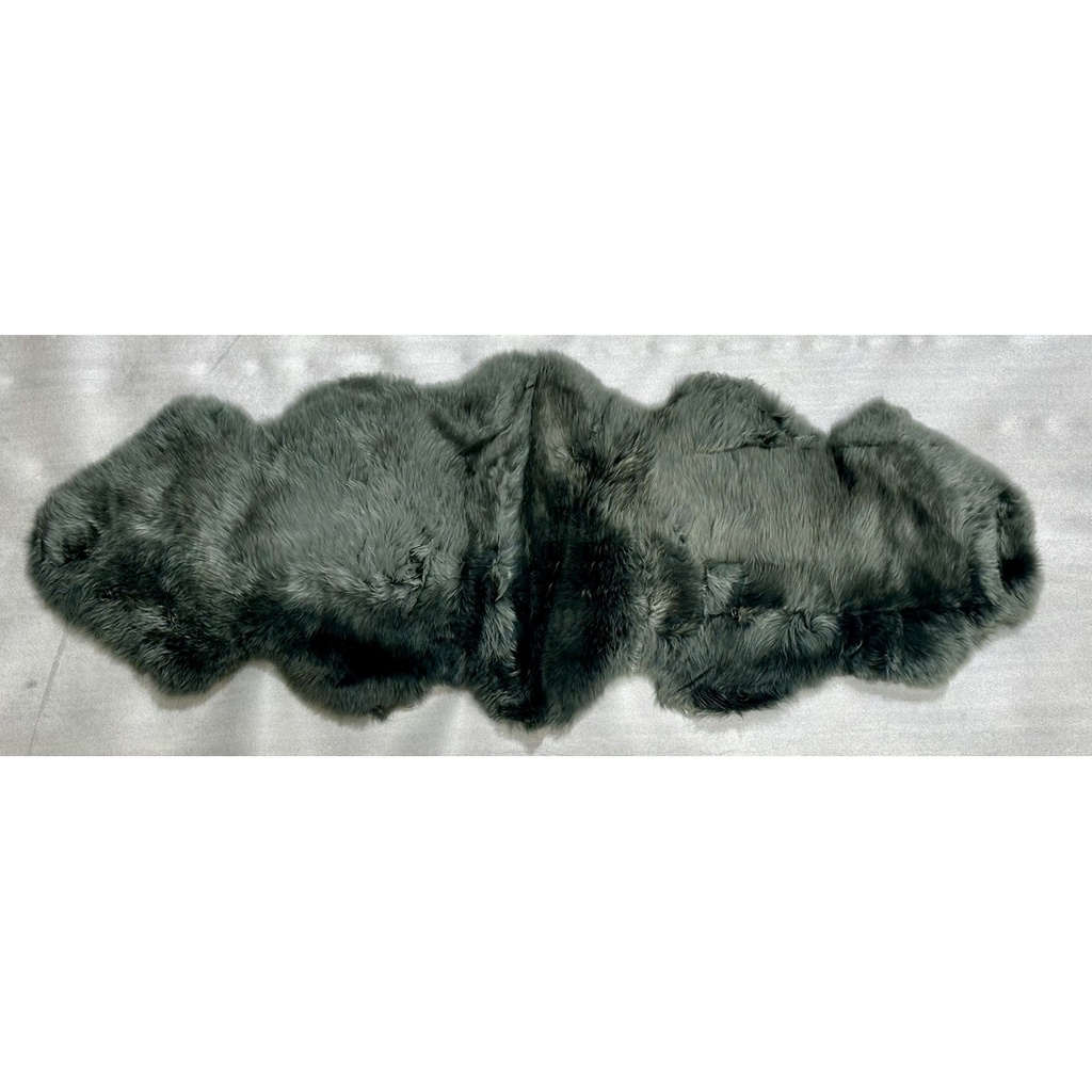 KAIKOURA LONG WOOL DOUBLE NZ SHEEPSKIN - THYME