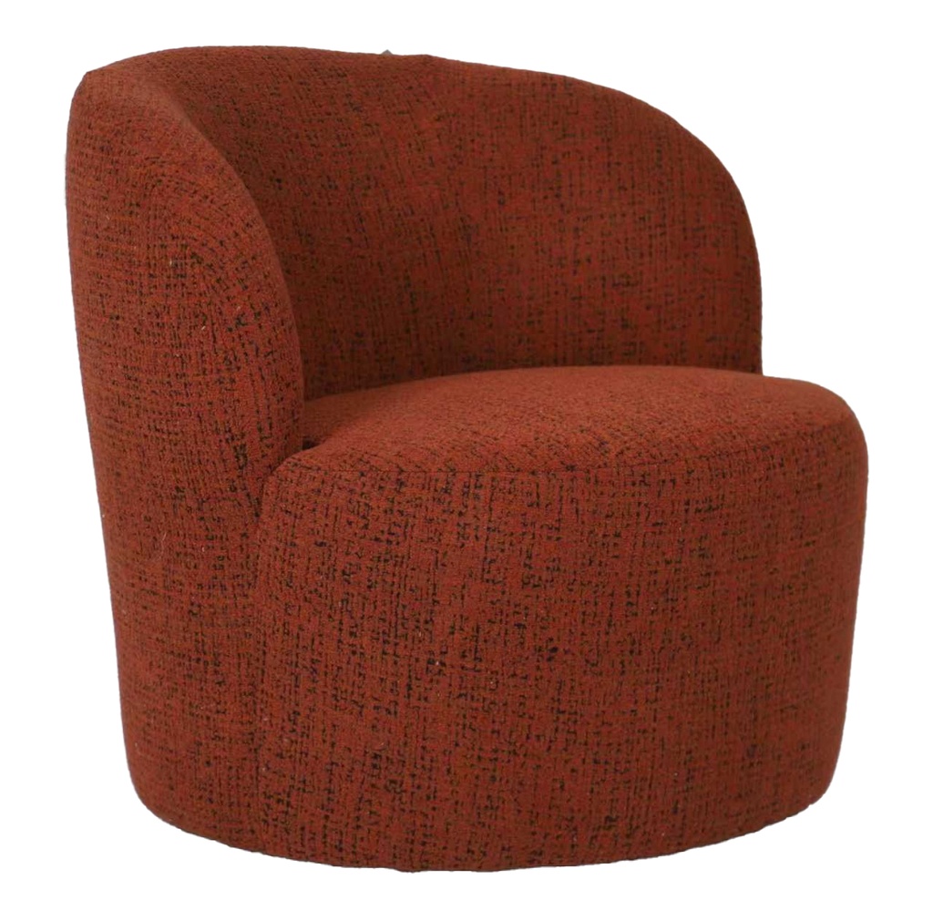 STELLA SWIVEL CHAIR - IRON RUST