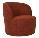 STELLA SWIVEL CHAIR - IRON RUST