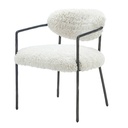 SIENNA FORGED ACCENT CHAIR - FORGED HAMMER FRAME
