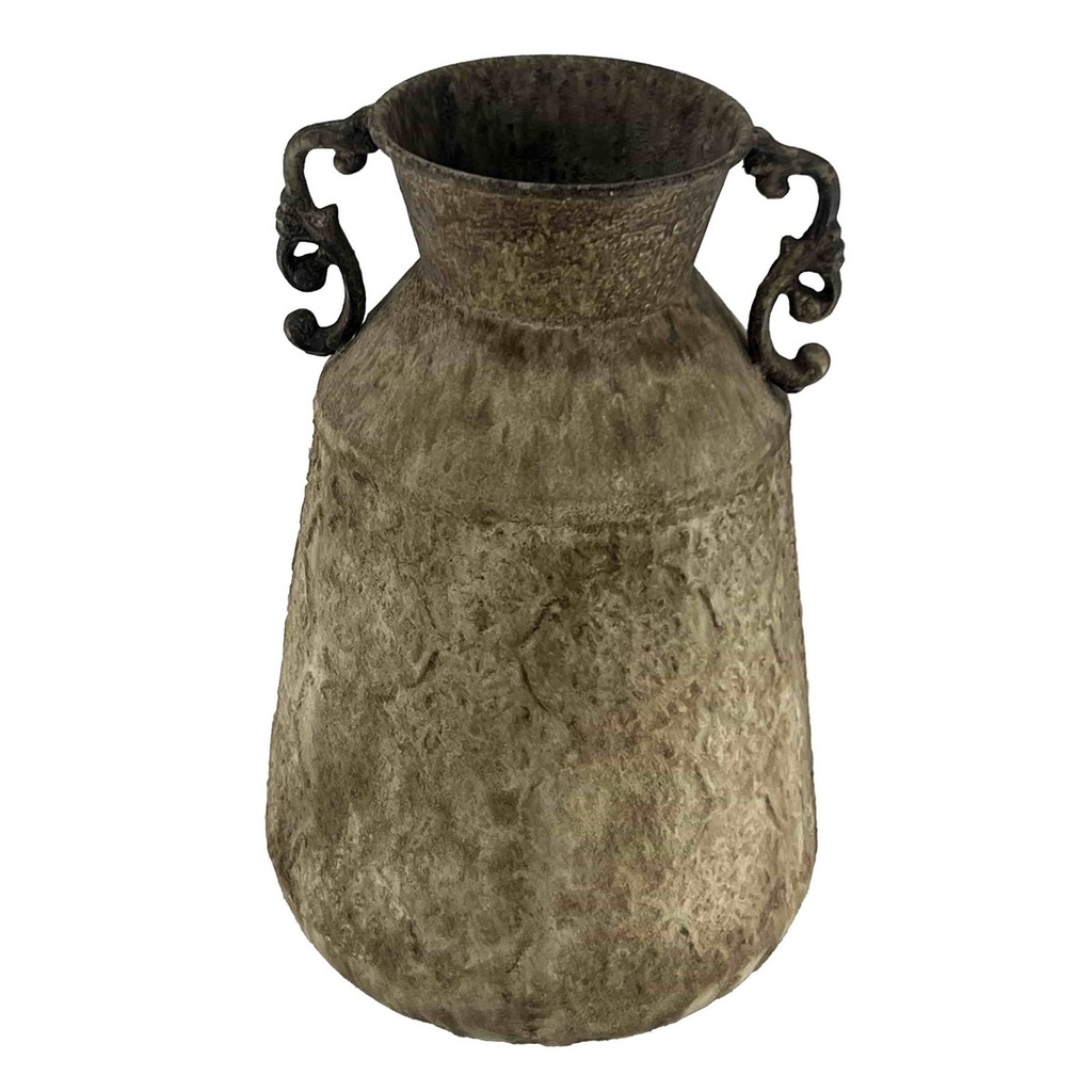 ANTIQUE METAL URN
