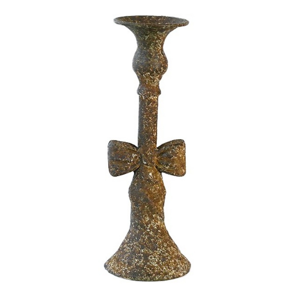 ANTIQUE METAL CANDLE HOLDER