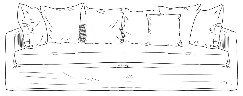 CHALET 3 SEATER - FRAME