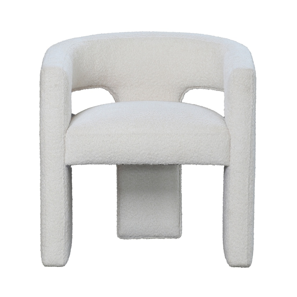 APOLLO CHAIR IN BOUCLE - NATURAL
