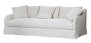 PROVENCAL SLIP COVER 3 SEATER SOFA - SALT & PEPPER