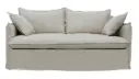 CHANTILLY SIGNATURE SLIP COVER 2 SEAT SOFA - SALT & PEPPER