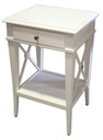 VILLA BEDSIDE TABLE - WHITE