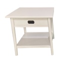 PROVENCE BEDSIDE TABLE - WHITE