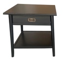 PROVENCE BEDSIDE TABLE - BLACK