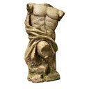 VINTAGE MALE BUST - ANTIQUE MARBLE