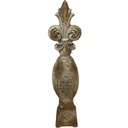 FINIAL - INDOOR & OUTDOOR - ANTIQUE MARBLE MAGNESIA COMPOSITE