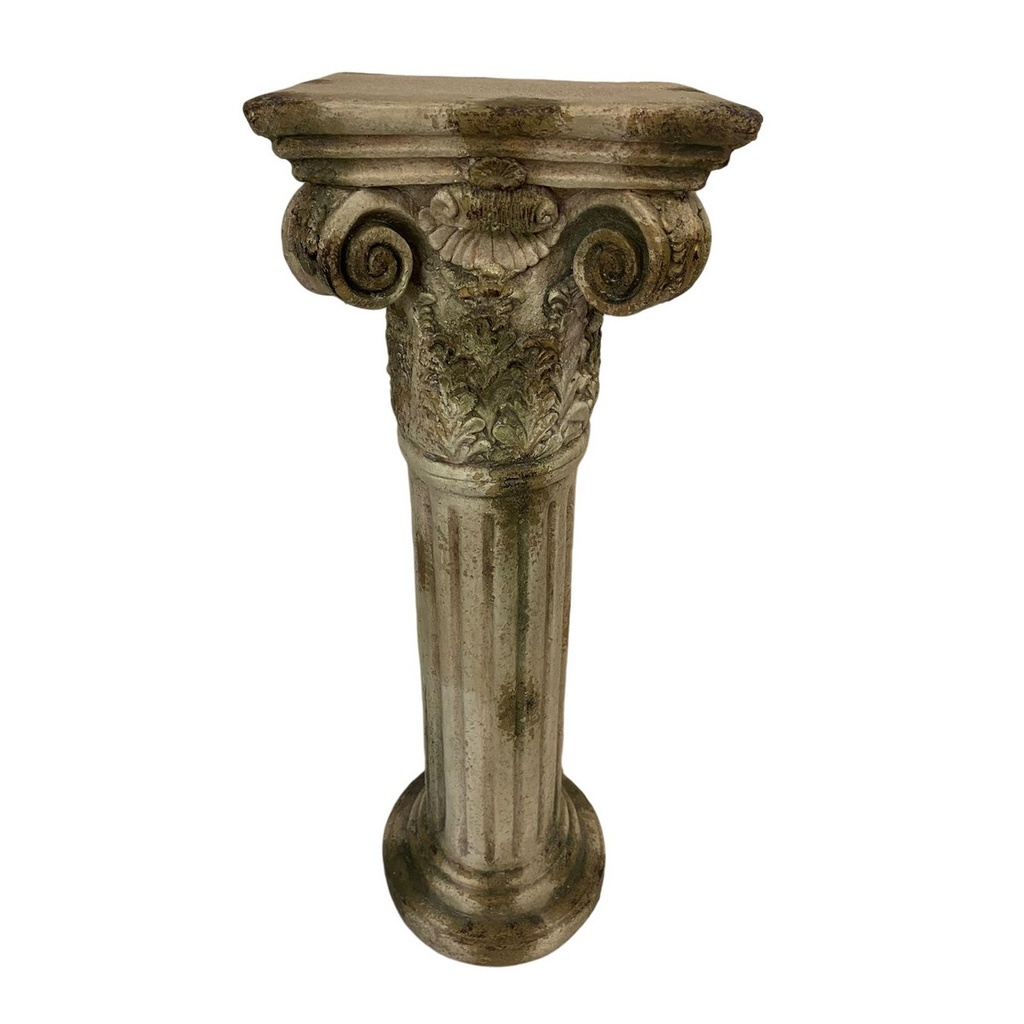 PLINTH - INDOOR & OUTDOOR - ANTIQUE MARBLE MAGNESIA COMPOSITE