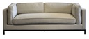 METROPOLIS  3 SEAT SOFA - BALI  SAND