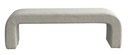 DAPHINS BENCH - CREAM BOUCLE
