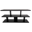 LOW SHELVING UNIT - BLACK OAK