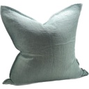 LINEN CUSHION COVER - MINT