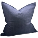 LINEN CUSHION COVER - DENIM