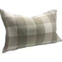 LINEN CUSHION COVER - MILK