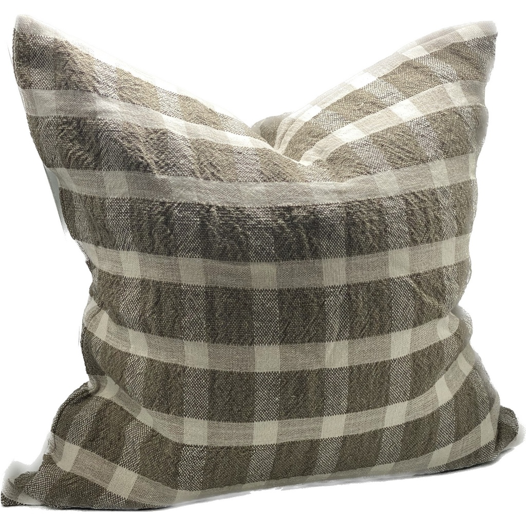 LINEN CUSHION COVER - NATURAL
